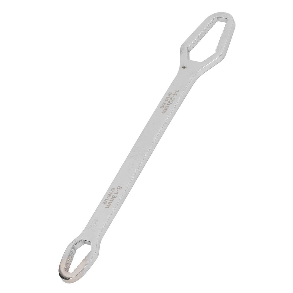 Double Ended Self Tightening Wrench Multifunctional 822mm Self Tightening Spanner for Auto Repair