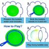 Bubble Wands Set, 15 Pack Big Bubble Wand Toys With Tray Bulk Large Bubble Making Toys For Kids Summer Bubble Toy
