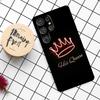 Чехол для пары Король Королева Влюбленные для Samsung Galaxy S21 S22 S23 S24 S25 Ultra S9 S10 S25 Plus S25 FE S20 FE Чехол для телефона