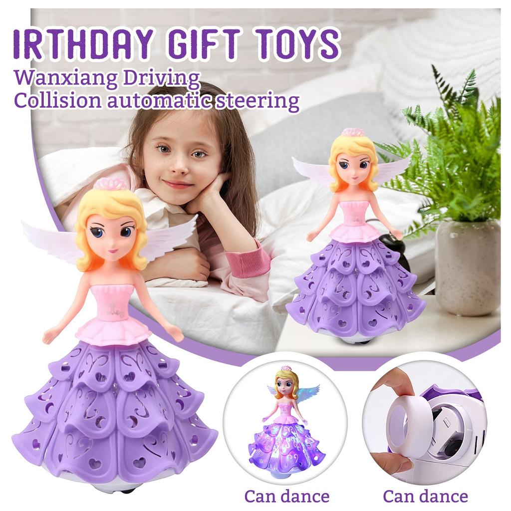 Эта кукла-принцесса, сочетающая в себе свет, музыку и ходьбу, используется для создания бесконечной сказочной вечеринки для маленьких принцесс.