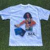 SZA SOS R&B Артист Графическая Футболка Хлопок Принт Уличная Одежда Y2K Унисекс S-3XL