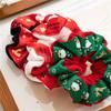Christmas Hair Scrunchies Elk Santa Claus Hair Rope Ponytail Elastic Hairband Xmas Hair Accessories Cartoon Snowflake Hair Ties
