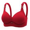 Large Size No Wire Bra, Middle-aged and Elderly Women's Thin Underwear, Comfortable Bra