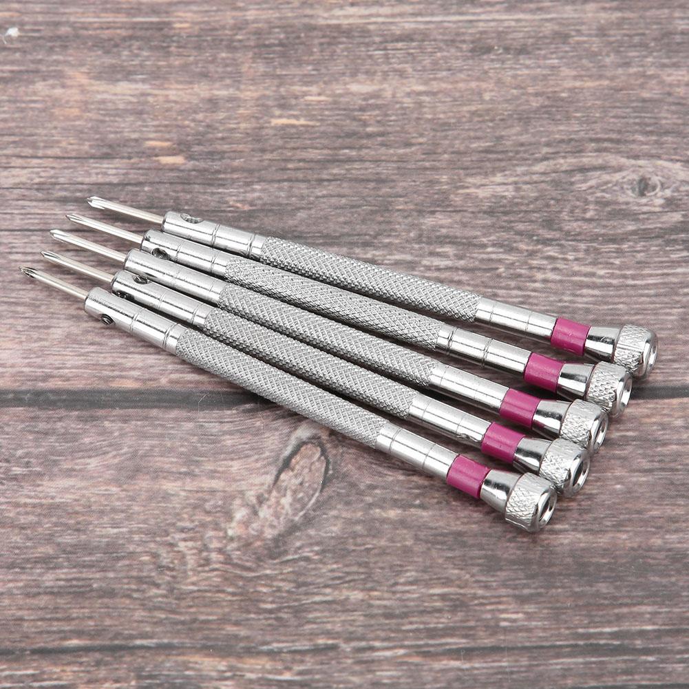 5 шт., 1,6 мм, крестовая отвертка из нержавеющей стали, инструмент для ремонта очков, часов