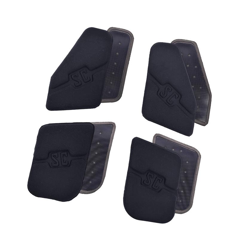 BEPAN Tactical Vest Padding - Shock-absorbing Breathable Cushioning Pad Anti-friction Gap Sweat-absorbing Front And Back Padding (8-pi