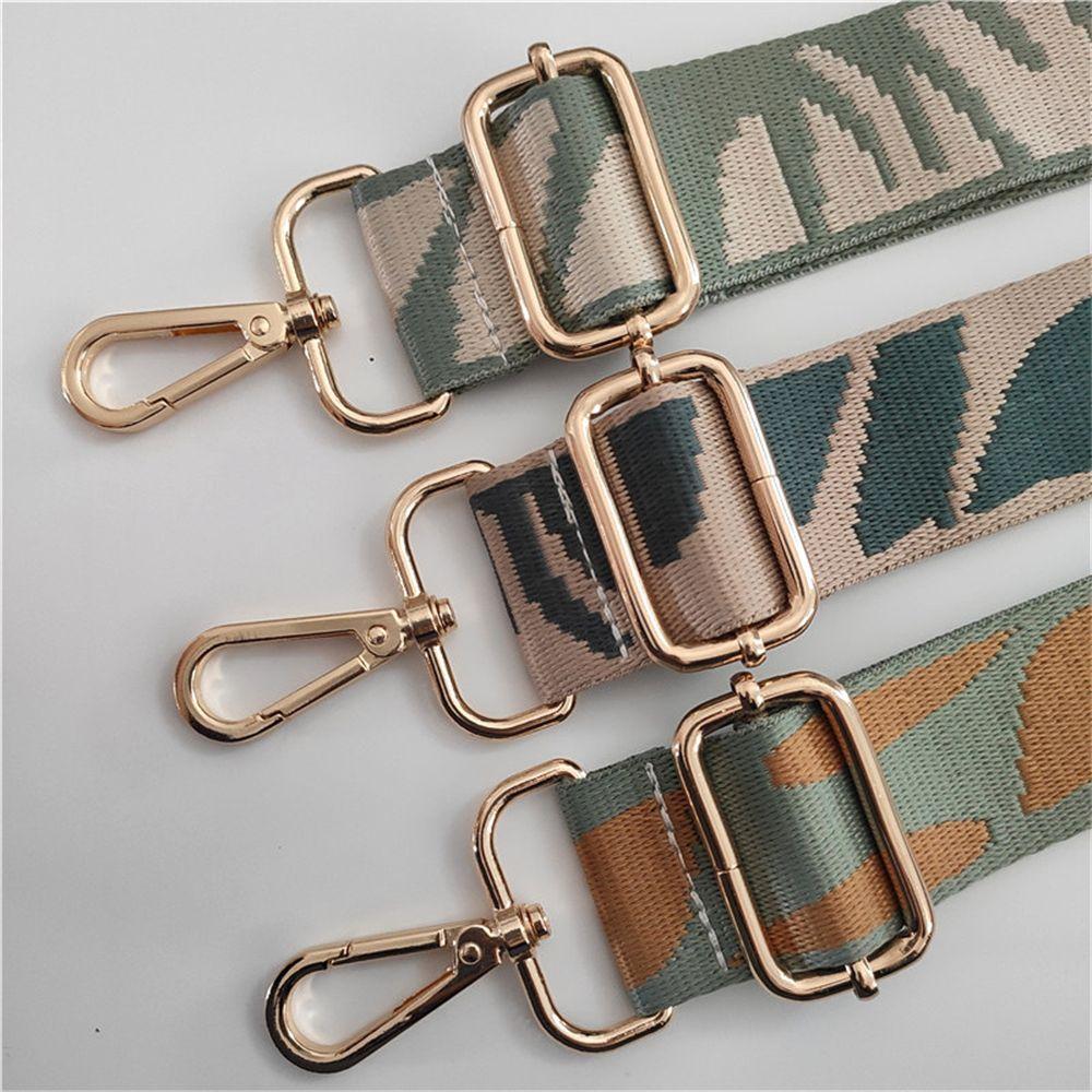 Аксессуары для сумок, сменный регулируемый ремень для сумок, хлопковый цветной ремень для сумок, ремень для сумок через плечо