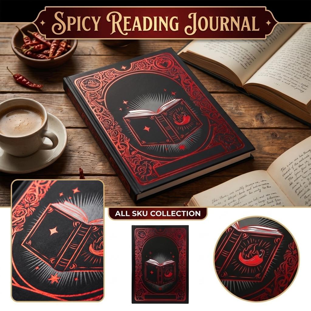 Reading Journal Notebook for Book Lovers, Reading Log & Study Record