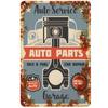 Metal Tin Signs Plaque Pinup Garage Service Wall Decoration Vintage Posters Iron Painting for Man Cave Home Cafe Garage Club Bar