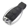 433MHz 3 Buttons Keyless Uncut Flip Remote Key Fob for Mercedes Benz Year 2000+ NEC&BGA Control