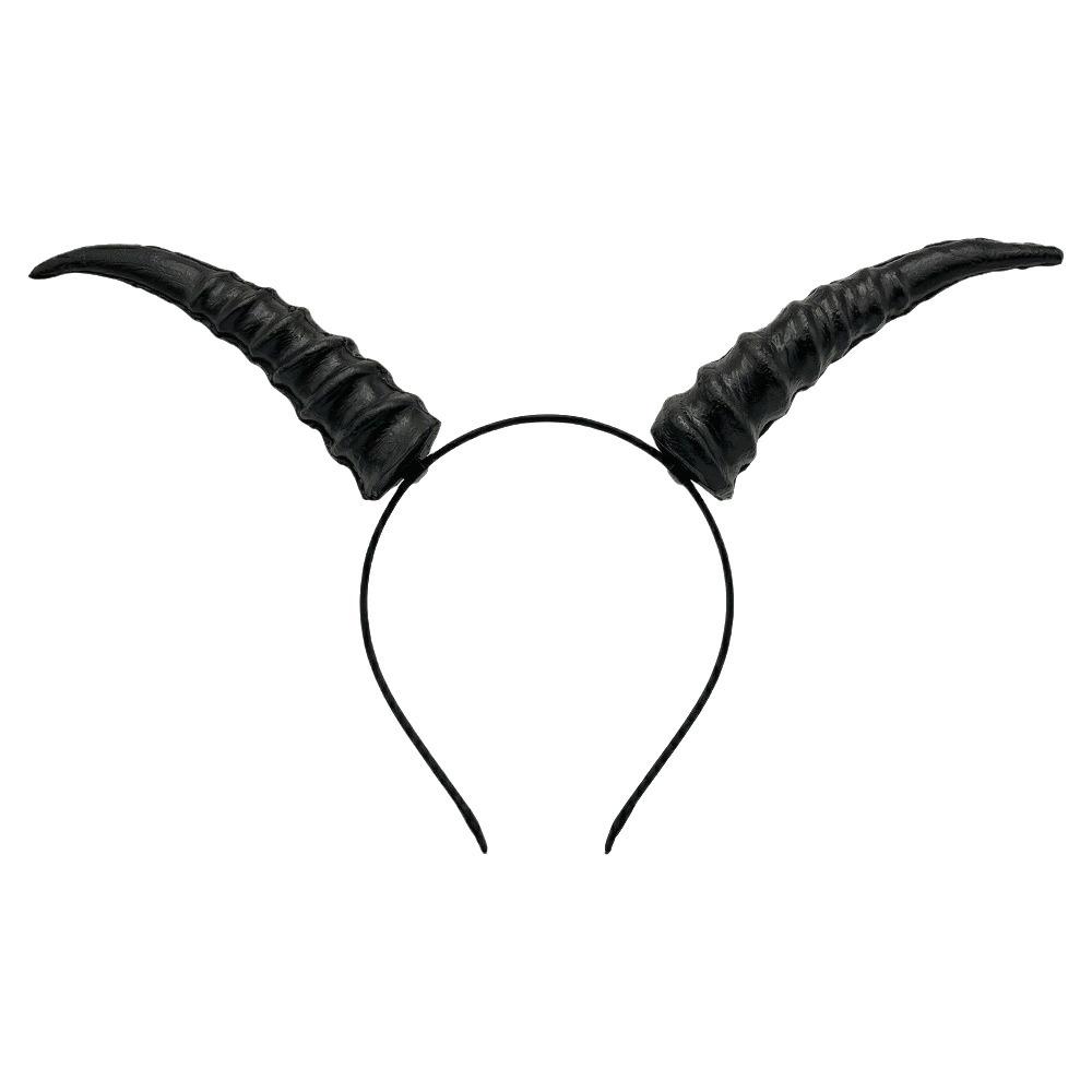 Cosplay Headband Cosplay Hairband Ox Horn Halloween Hair Hoop Halloween Horns Headband Photo Props