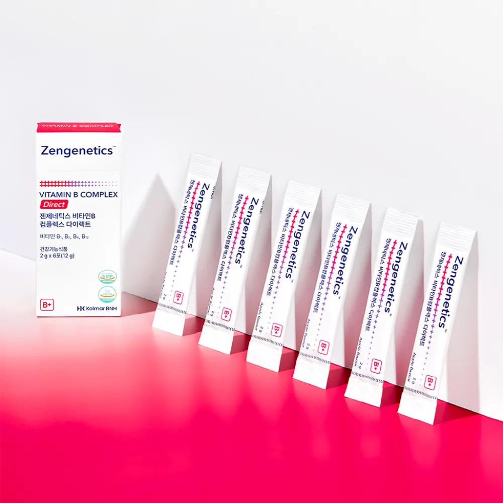 Zengenetics Vitamin B Complex Direct 6 Sticks Day Pack (6-day supply)