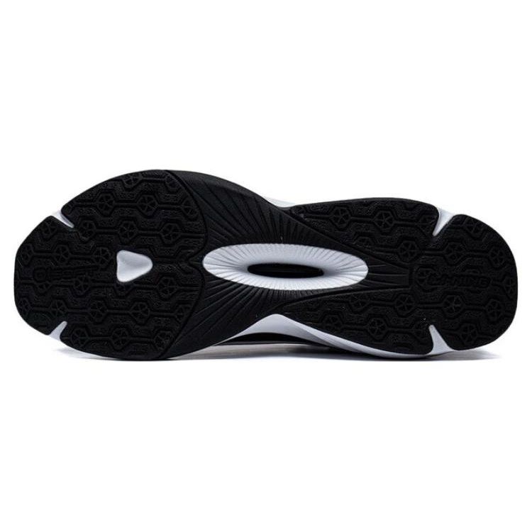 Li Ning Soft Non-Slip Wear-Resistant Low-Top Running Shoes Men Sneakers Standard-White AGLT051-1