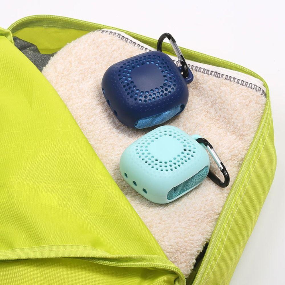 Супер впитывающее полотенце из микрофибры с силиконовым чехлом, спортивное полотенце для фитнеса, бега, плавания