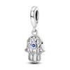 925 Silver Charms Beads Devil's Eye Fatima's Hand Cross Beads Fit Original Bracelet Women DIY Jewelry Gifts