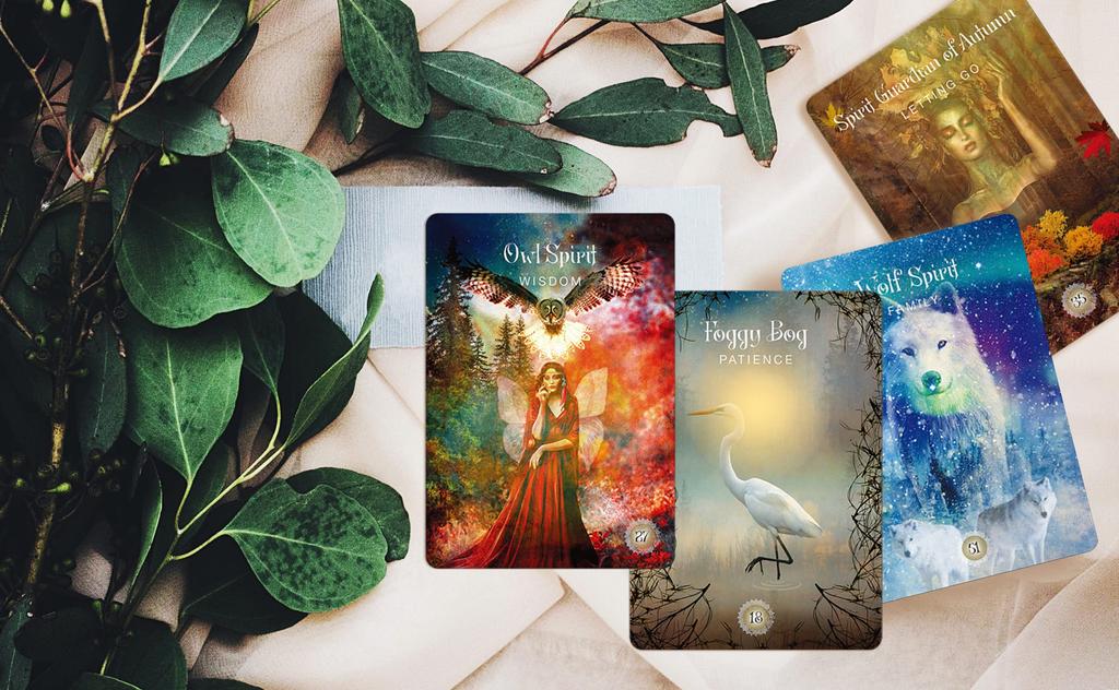 I.I.J Oracle Cards Sacred Forest Oracle Japanese Edition Affirmations Fortune Telling with Japanese Instructions