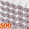 500/10м Прочная Эластичная Хрустальная Нить для Бисероплетения DIY Изготовление Украшений Ожерелье Браслет Нить для Бусин Растягивающиеся Шнуры 1мм