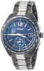 [Seiko Watch] Brightz Solar Radio Sporty Design Titanium Model Diamond Shield Blue Dial Sapphire Glass SAGA265 Men's Silver