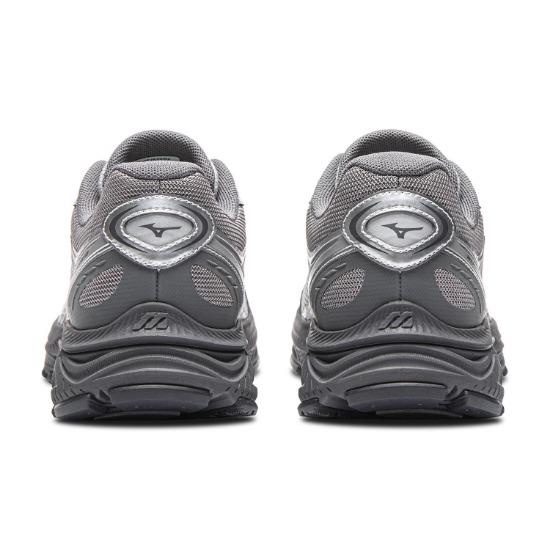 Mizuno Racer V2 Ретро Функциональные Модные Универсальные Повседневные Удобные Низкие Кроссовки Унисекс Серебристый Акулий Серый Эбеновый Серый D1GH250613