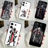 Christian Templar Knights Case For Xiaomi Redmi Note 12 11 10 9 8 13 Pro Plus 12S 11S 10S 9S 10A 9C 10C 12C 13C Cover