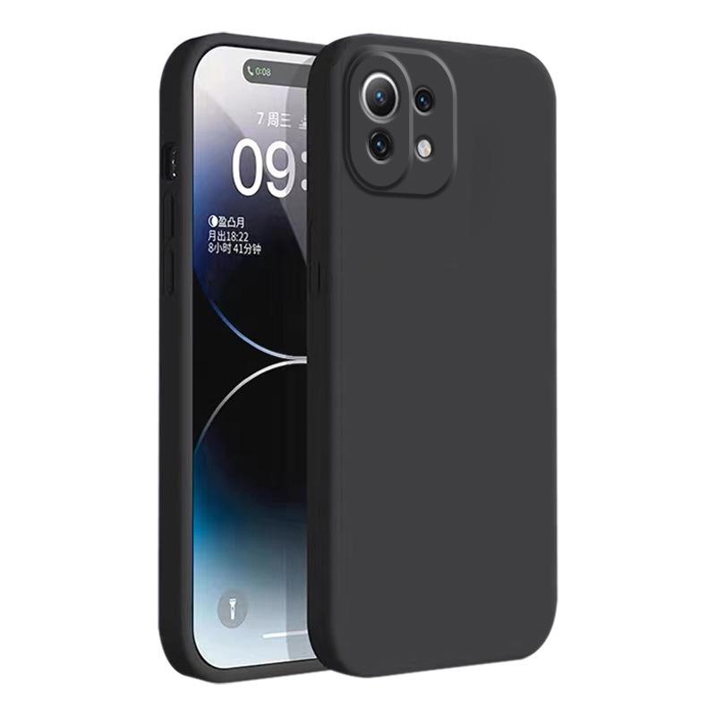 Подходит для Xiaomi 11 Youth Чехол для мобильного телефона Защитный чехол Жидкий Мягкий Силикон Полностью Закрытый Противоударный Чехол для корпуса для мужчин и женщин