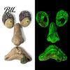 Outdoor Garden Wall Decor Glow?in?the?Dark Tree Face Decor, Funny Old Man Bark Huggers for Adults Resin Ornament, Halloween Easter Hugger