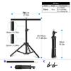 Фон Т-образная стойка Регулируемая телескопическая стойка для фона Студийное видео Прямой эфир