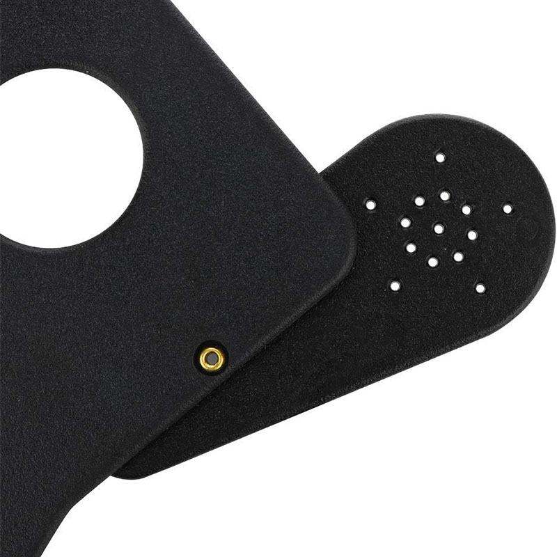 2 шт. офтальмологический окклюдер для глаз для офтальмологов, окулистов и ортоптистов инструмент для проверки зрения (черный)