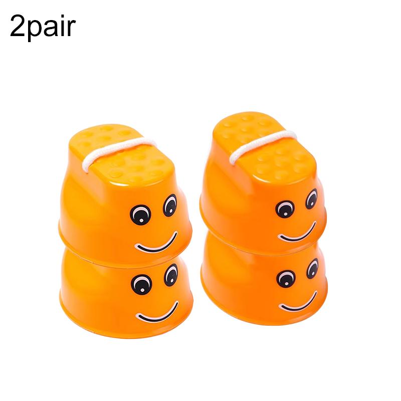 2 пары прыгающих ходулей Smile Детские игрушки Баланс Координация Детский сад Оборудование для тренировки сенсорной интеграции для детей TMZ