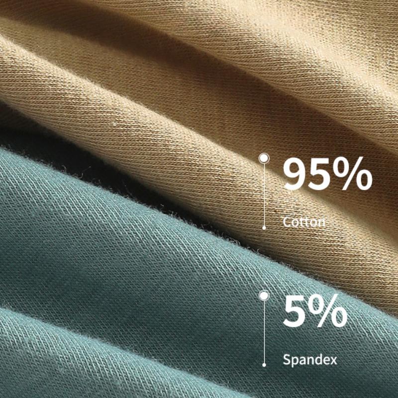 Men's Cotton Underwear Letters Simple Breathable Panties Knickers Men's Boxer Briefs Boxer Briefs Underpants