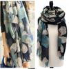 Elegant Soft Long Warm Printed Scarf Wrap Scarves Voile Shawl