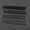 4pcs Carbon Fiber Car Door Handle Stickers For BYD Seal 22-25