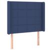 VidaXL LED Headboard Bedroom Furniture Single Bed Accessory Headboard Bed Frame Interior Blue 3124044