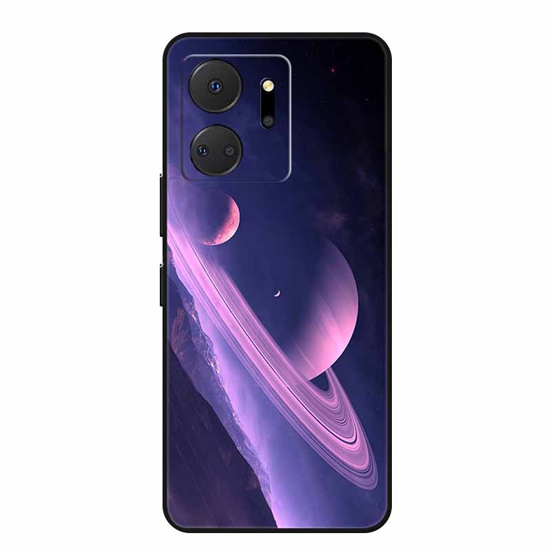 Чехол для телефона Honor X7a Задняя крышка Чехол X 7 a Coque Ударопрочный Черный Силикон Мягкий Funda Для Honor Play 7T 7 T Чехол Play7T Capa