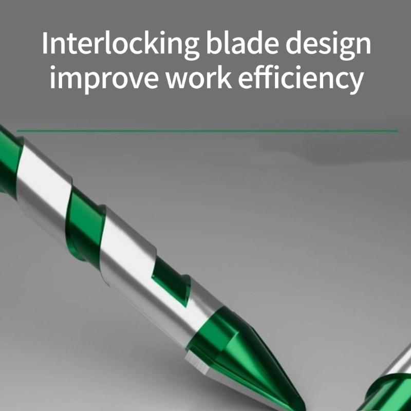 Multifunctional Hexagonal Shank Eccentric Drill Carbide Triangular Bit Steel Four-Edged Hole Opener