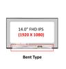 FULLCOM 14-дюймовая Full HD 1920x1080 IPS LED ЖК-панель дисплея без сенсорного экрана, замена для N140HCA-E5B, LP140WFA-SPM1, NV140FHM-N4H, NV140FHM-N4F,