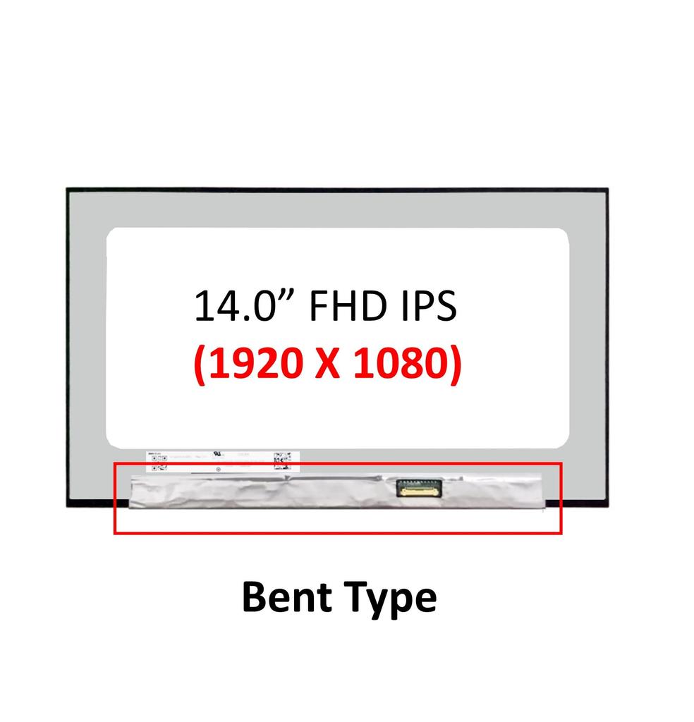 FULLCOM 14-дюймовая Full HD 1920x1080 IPS LED ЖК-панель дисплея без сенсорного экрана, замена для N140HCA-E5B, LP140WFA-SPM1, NV140FHM-N4H, NV140FHM-N4F,