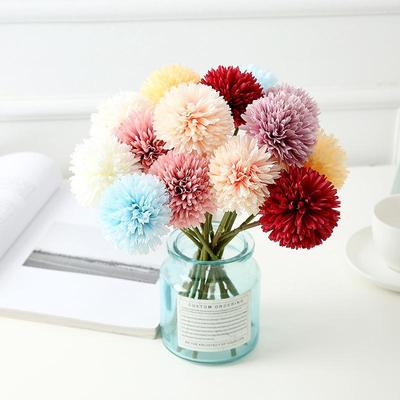 10 шт. Цветок Одуванчика Шар Моделирование Шелковые Искусственные Цветы DIY Свадебный Букет Украшение Дома
