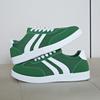 Мода Женская Мода Белые Полосатые Дышащие Кроссовки Легкие Нескользящие Спортивные Туфли для Женщин Зеленые На шнуровке Повседневные Кроссовки