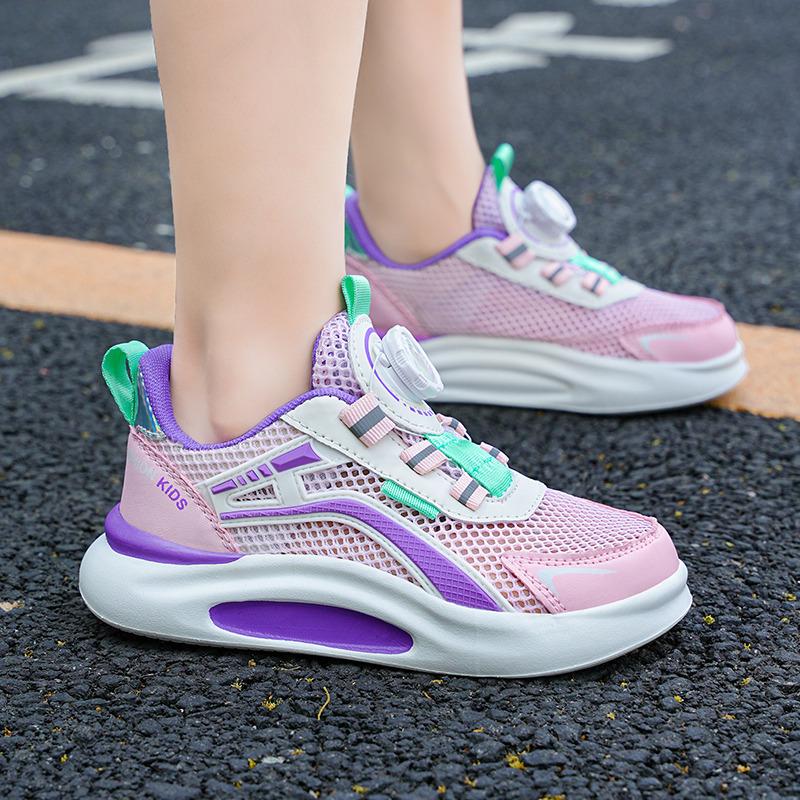 2025 New Fashion Children's Running Shoes Size 28-40 Breathable Mesh Summer Sneakers Kids Outdoor Sports Shoes Trainers Teenager