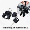 Motorcycle Universal Helmet Lock Handlebar Anti-theft Security Motorbike