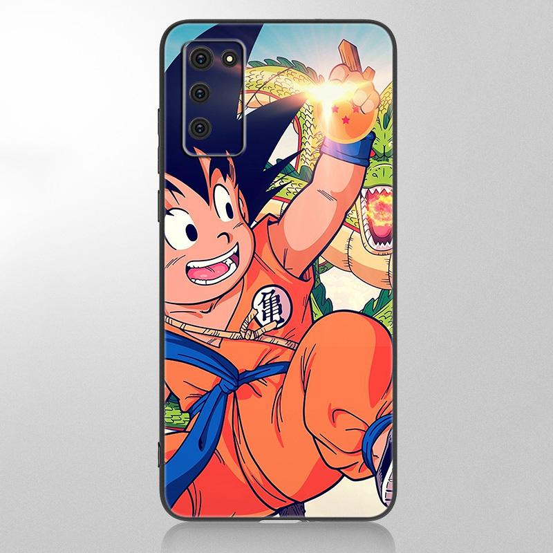 Чехол с японским аниме «Kid Goku» для Samsung Galaxy A12 A02S A22 A32 A52 A72 A71 A51 A41 A31 A21 A11 A50 A70 A10S A20S, черный мягкий чехол