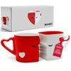MIAMIO Coffee Boxed Kissing Coffee Cup – Mug/Gift (Red)