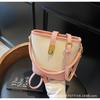 2025 New Retro Fashion Handbag Bag Women's Senmeng Autumn and Winter Casual Bucket Bag Fashion Shoulder Bag Crossbody Bag