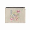 1pc Mahjong Player Makeup Bags Makeup Corduroy Storage Bag Aesthetic Accessory Travel for Women Mahjong Club Game Lover Bags