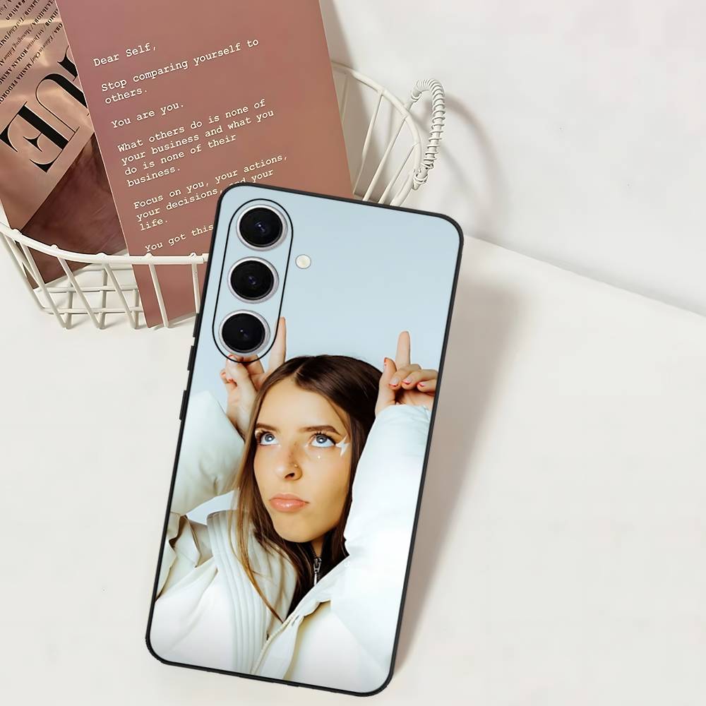 Классический чехол для телефона Y-Young M-Miko Music Singer для Samsung S 24 Fe 25 Ultra Plus 20 Lite 21 30 22 23 24 22 Ultra 5G Fundas