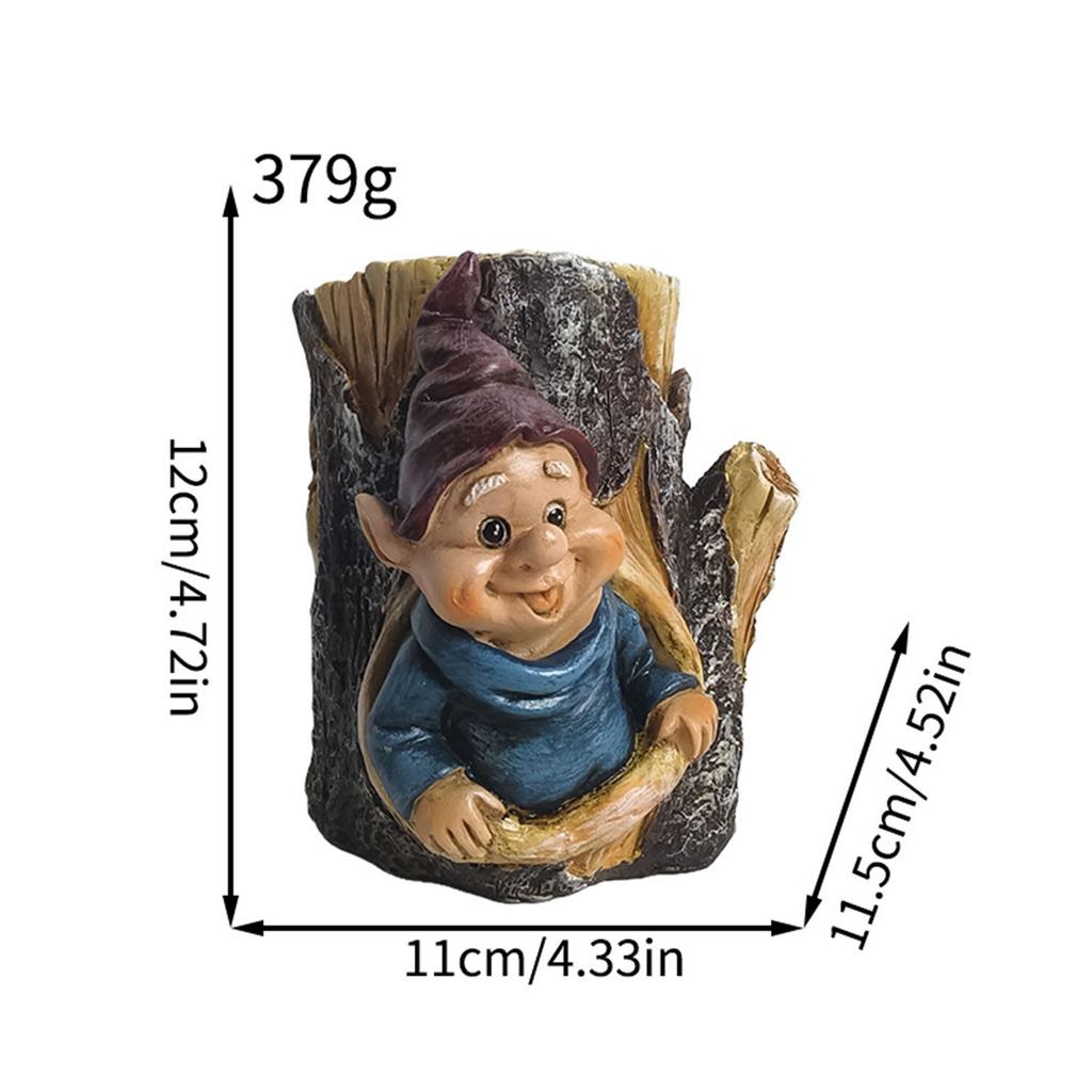 Корзины для растений, симпатичный эльфийский карликовый горшок для цветов, суккулентные цветочные горшки, настенное подвесное кашпо для балкона, декор для дома и сада