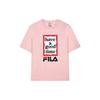 Fila X Have A Good Time Letter Logo Sports Casual Multicolor Fashion Short Sleeve T-Shirt Unisex Tops Pink F11U229103F-PK