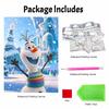 Disney DIY Жемчужное искусство Олаф Тематическая креативная жемчужная живопись Декоративное настенное искусство Креативное украшение Подарок для друзей Настольный декор