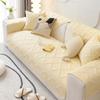 Nordic Solid Color Sofa Cover High Quality Cotton Non-Slip Sofa Cushion Sofa Towel Sofa Cover Home Living Room Decoration