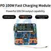 4S PD 100 В Модуль заряда-разряда Литий-ионный аккумуляторный зарядник 20 В 5 А Быстрая зарядка для Power Banks Систем накопления энергии
